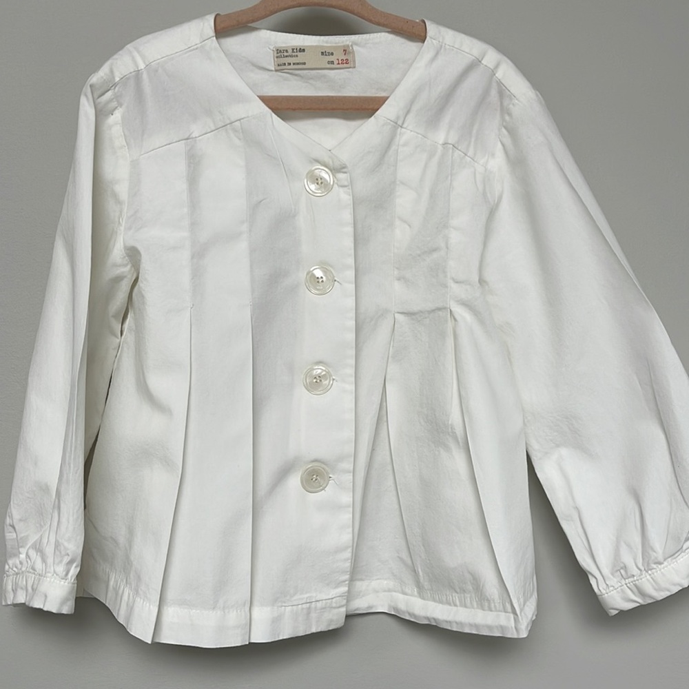 White Zara blouse